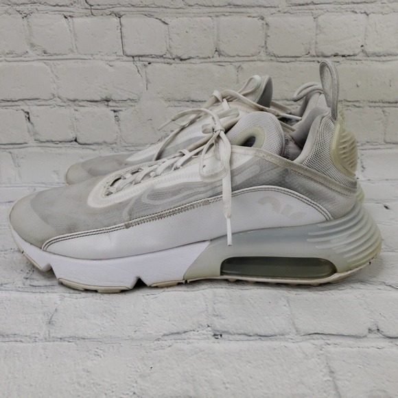 Nike Air Max 2090 Triple White Mens size 12 - Picture 3 of 12